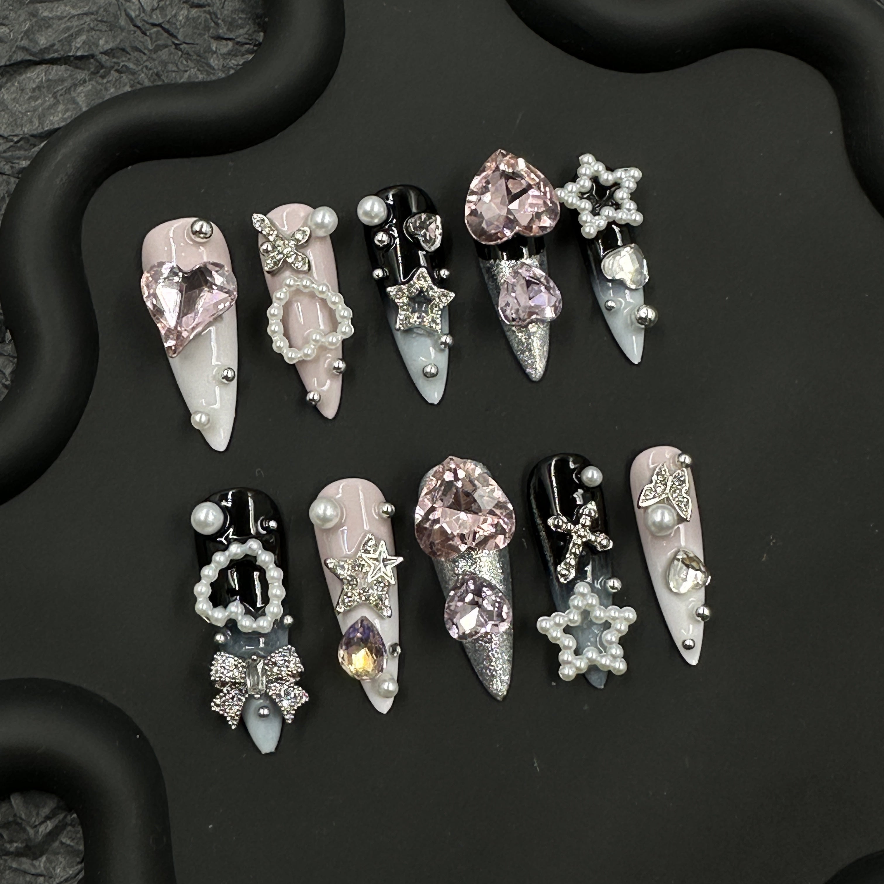 Ornate accessories Nail art